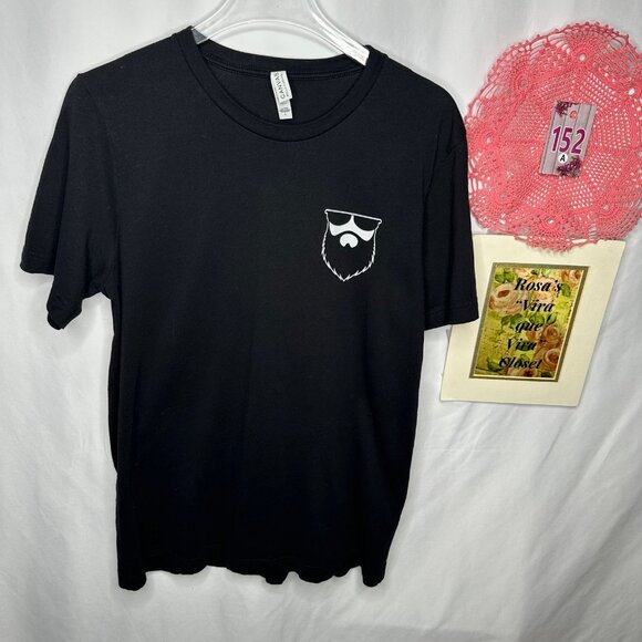 No Shave Life Black T-Shirt Size Large - Picture 2 of 6